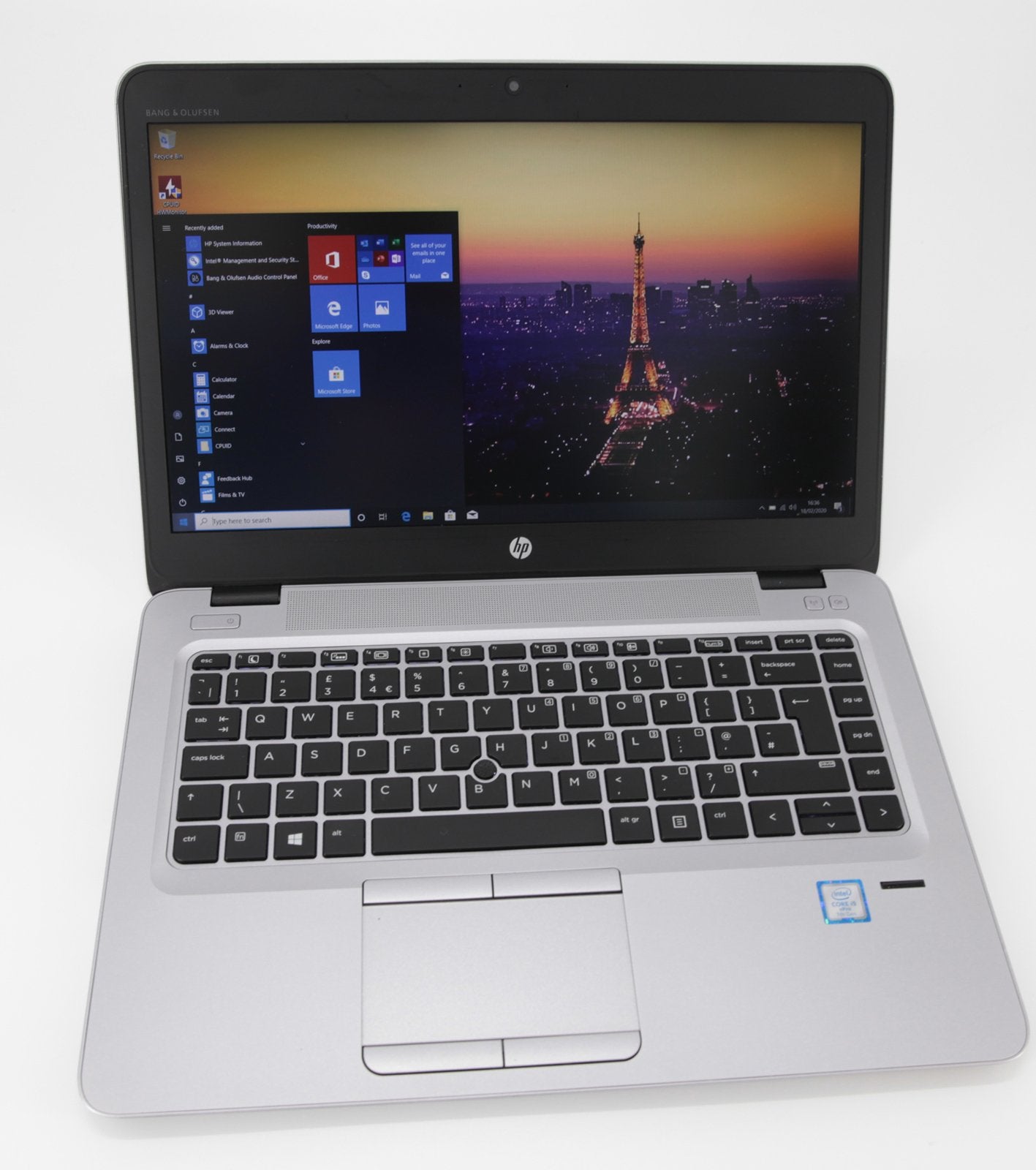 HP EliteBook 840 G4 14" Laptop: 7th Gen i5, 256GB SSD 8GB Warranty VAT (Grade B) - CruiseTech