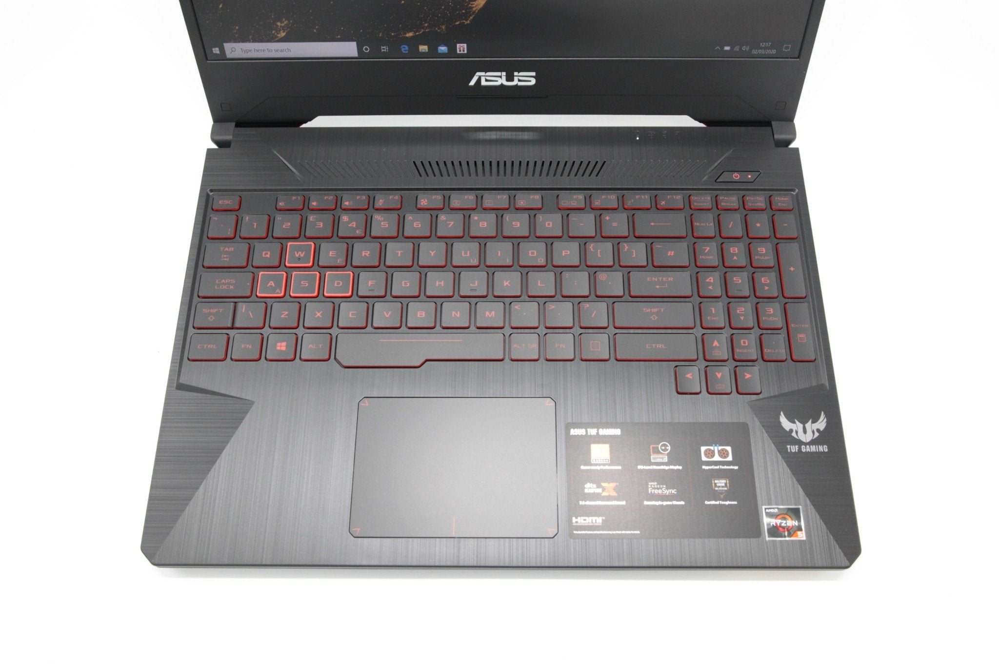 ASUS FX505DY Gaming Laptop: 15.6 Ryzen R5-3550H, 8GB RAM, 256GB SSD, RX 560X 4GB - CruiseTech