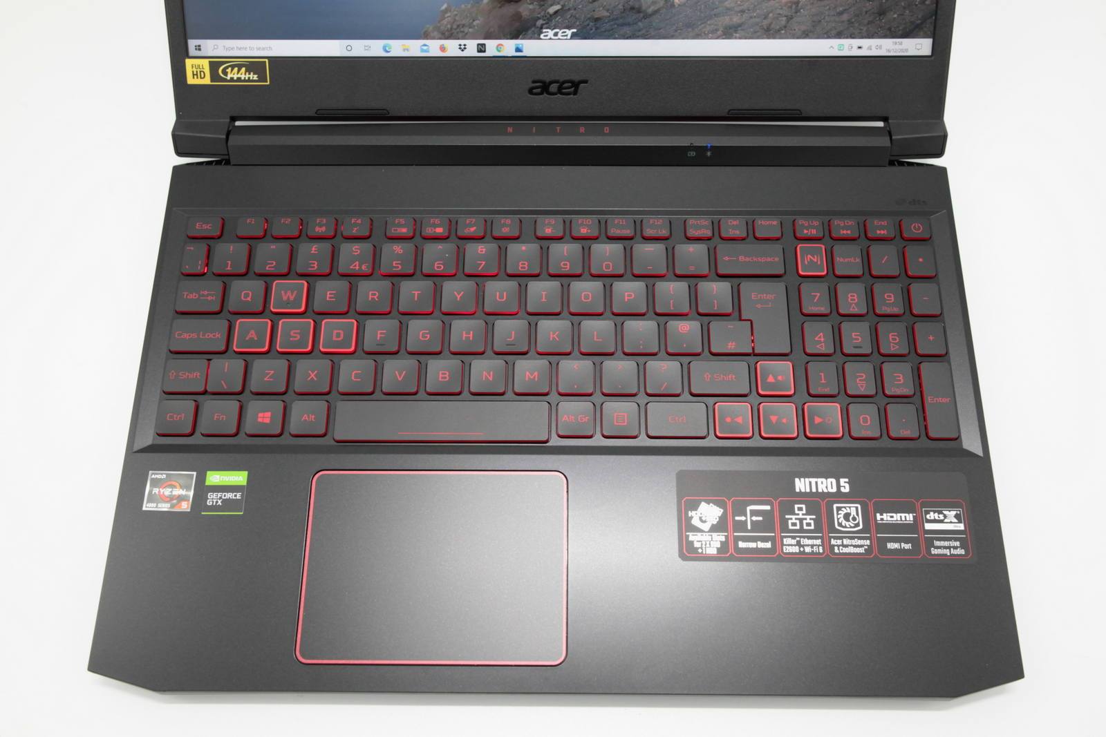Acer Nitro 5 144Hz Gaming Laptop: Ryzen 5-4600H, GTX 1650, 8GB, 512GB, Warranty - CruiseTech