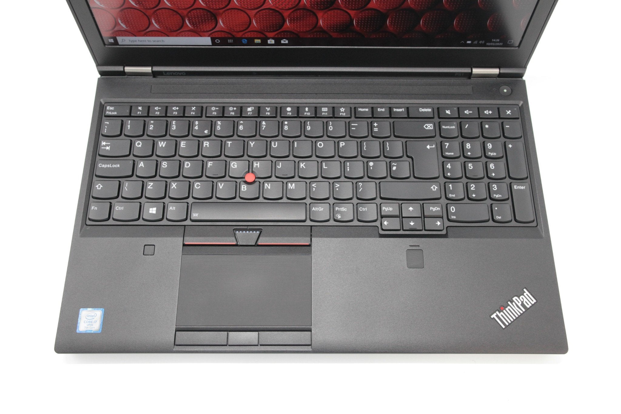 Lenovo ThinkPad P51 Laptop 64GB RAM Core i7-7820HQ 512GB M1200M Warranty Inc VAT - CruiseTech