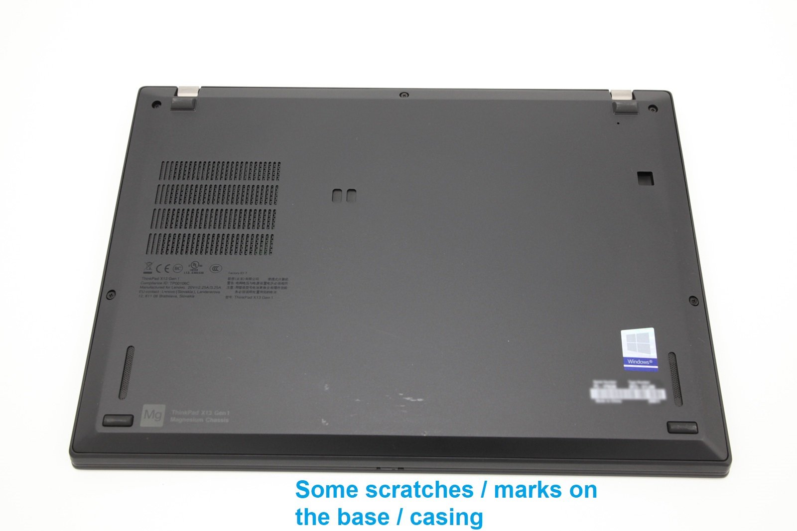 Lenovo ThinkPad X13 Gen 1 13.3" Touch Laptop: Core i5-10210U 16GB 256GB Warranty - CruiseTech