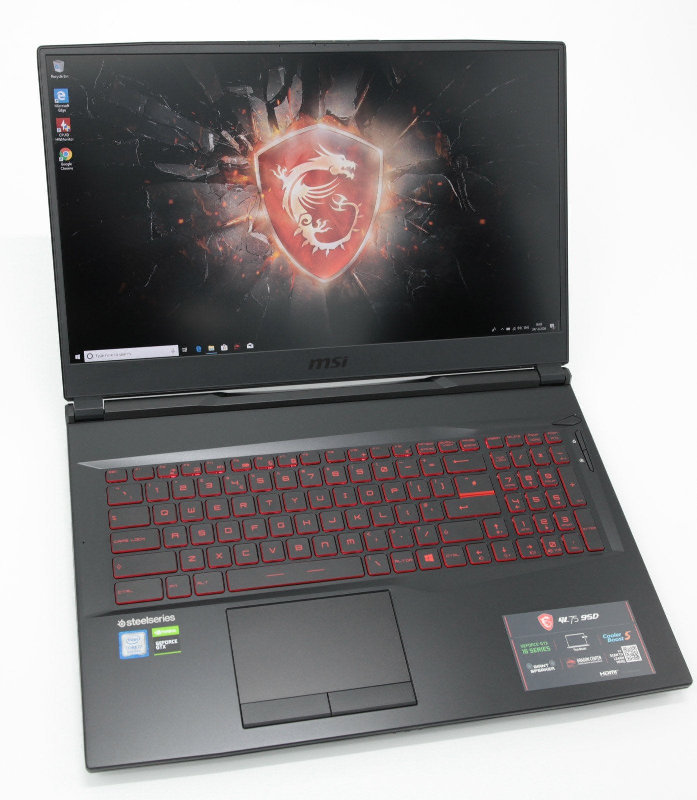 MSI GL75 120Hz Gaming Laptop: i7-9750H GTX 1660 Ti, 8GB RAM