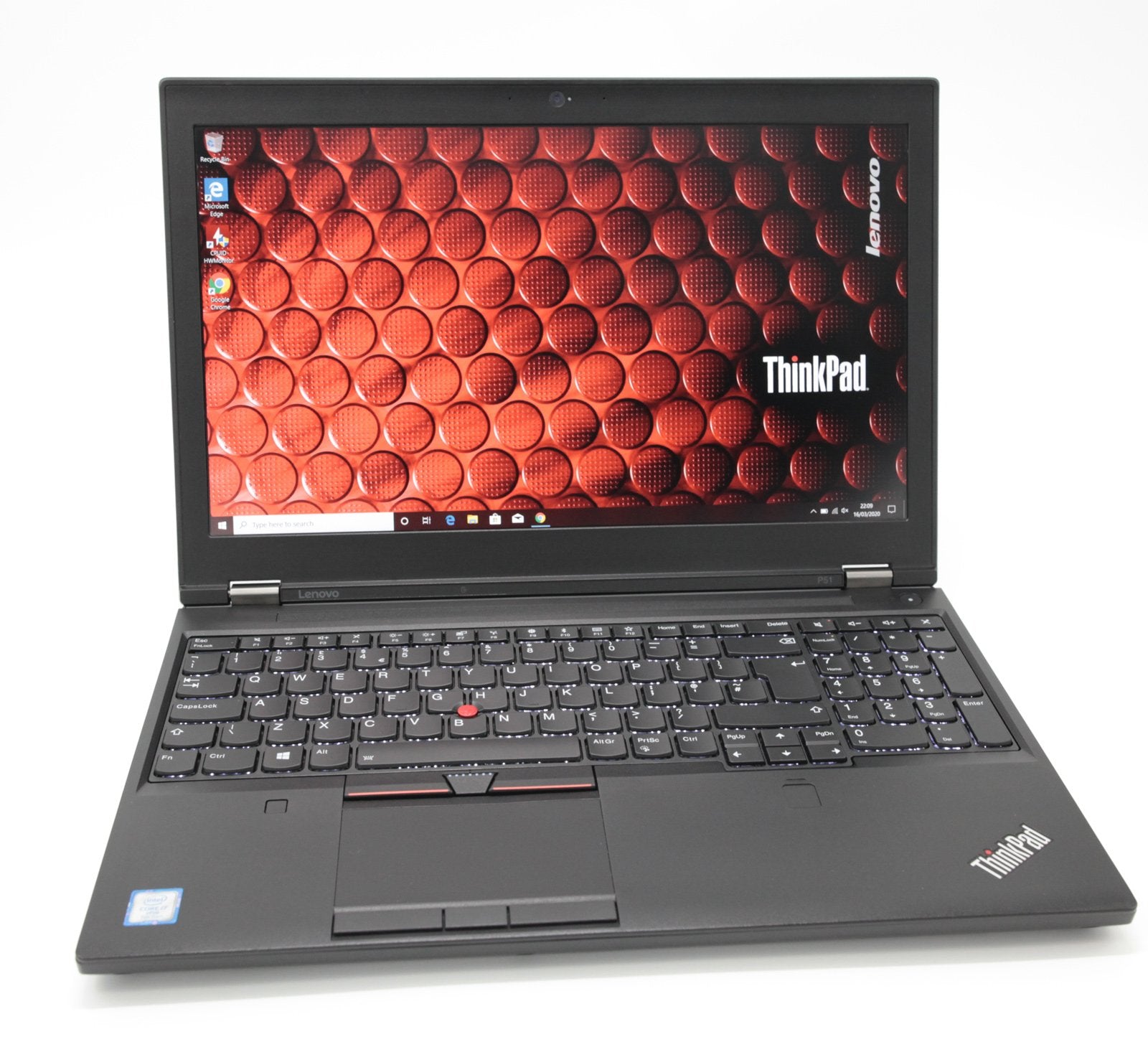 Lenovo ThinkPad P51 Laptop Core i7-7820HQ 32GB RAM 250GB Quadro Warranty Inc VAT - CruiseTech