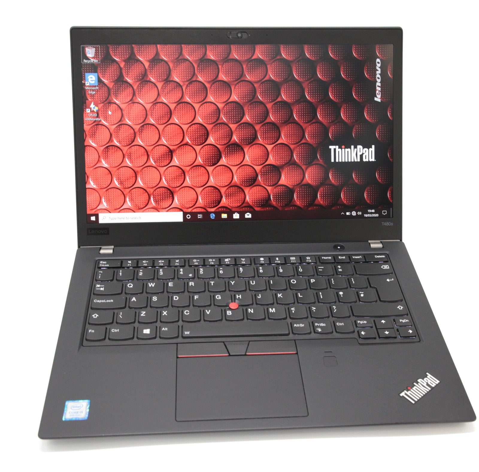 Lenovo Thinkpad T480s IPS Laptop: i5-8250U, 256GB SSD, 8GB RAM Warranty - CruiseTech