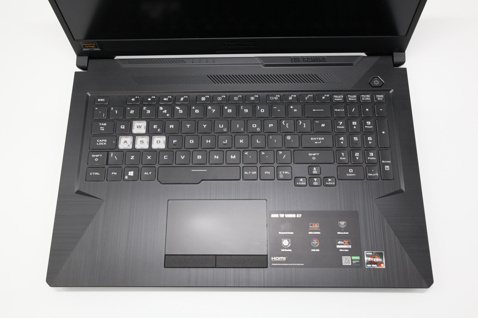ASUS TUF A17 Gaming Laptop: AMD Ryzen 5, GTX 1650, 120Hz 8GB RAM, 256GB Warranty - CruiseTech
