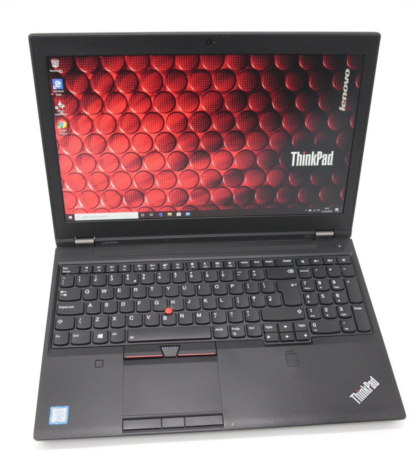 Lenovo ThinkPad P51 Laptop Core i7-7820HQ 32GB RAM 256GB Quadro Warranty Inc VAT - CruiseTech