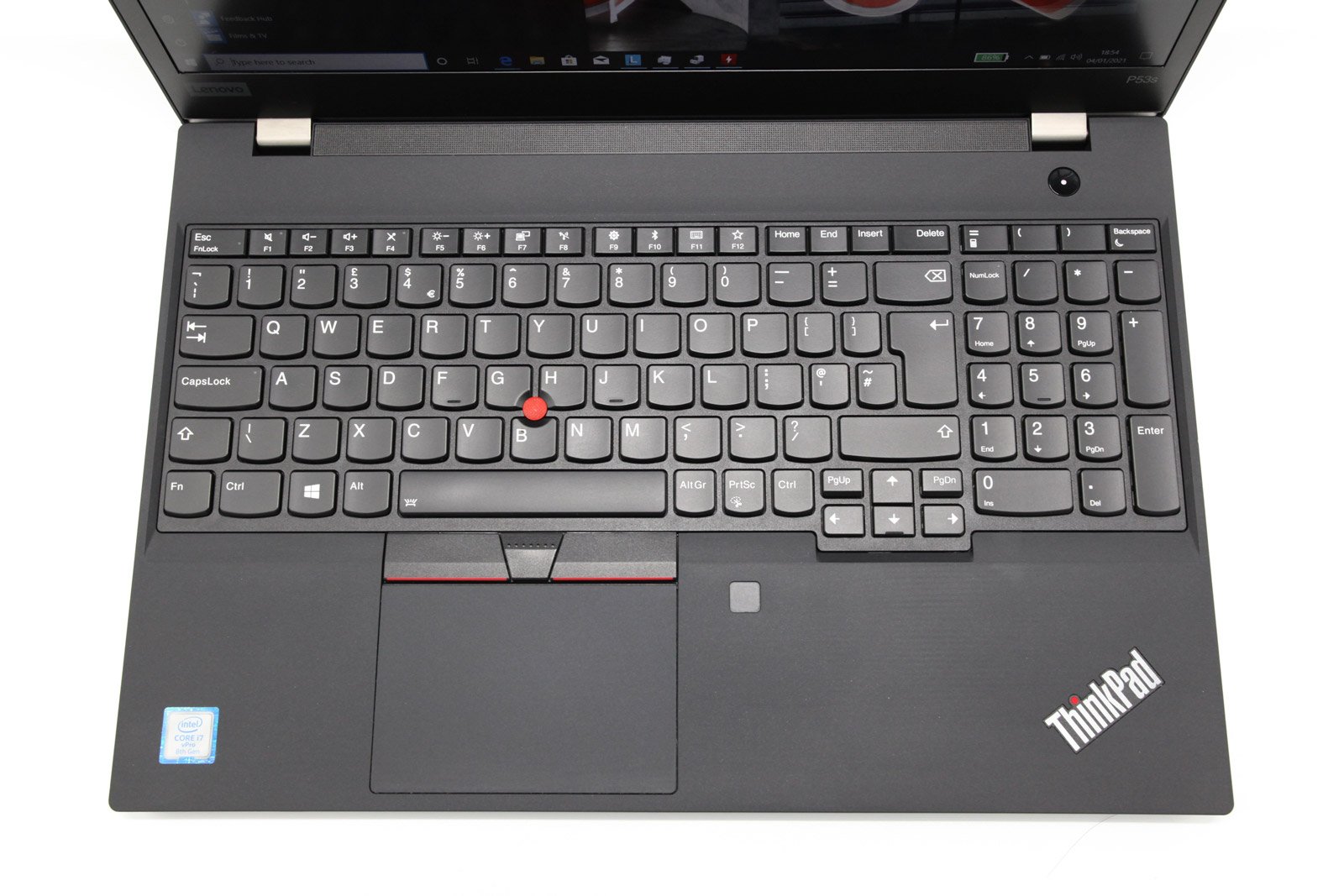 Lenovo ThinkPad P53s Laptop: Core i7-8665U, 16GB RAM, 512GB, Quadro P520 - CruiseTech