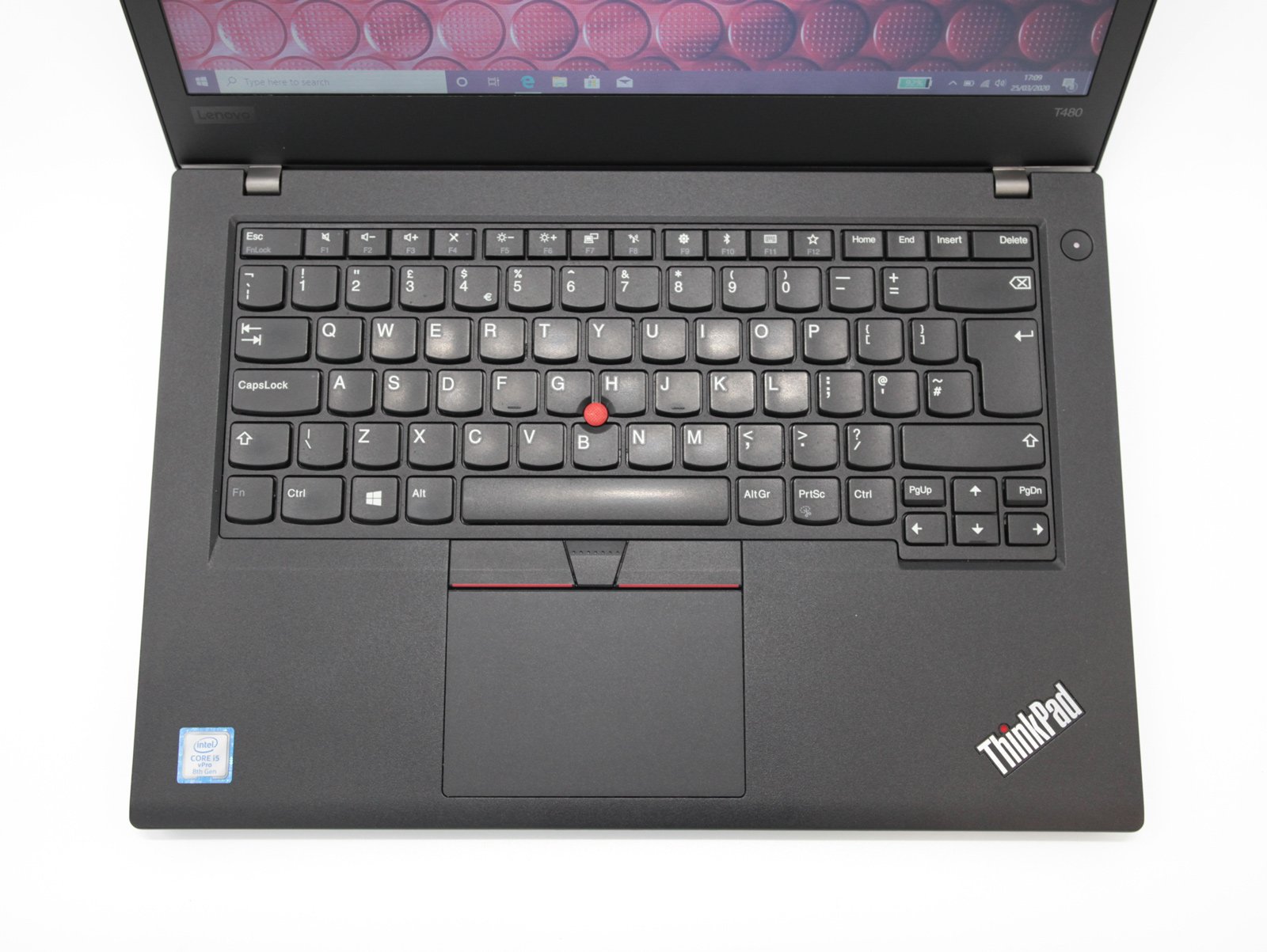 Lenovo Thinkpad T480 14" Laptop: i5-8350U, 256GB 8GB Warranty - CruiseTech