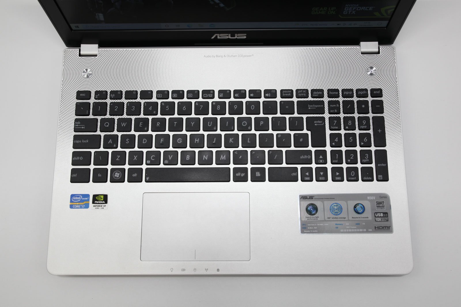 ASUS N56VM 15.6" Laptop: Core i7, 480GB SSD, 8GB RAM, NVIDIA, Blu-Ray Warranty - CruiseTech