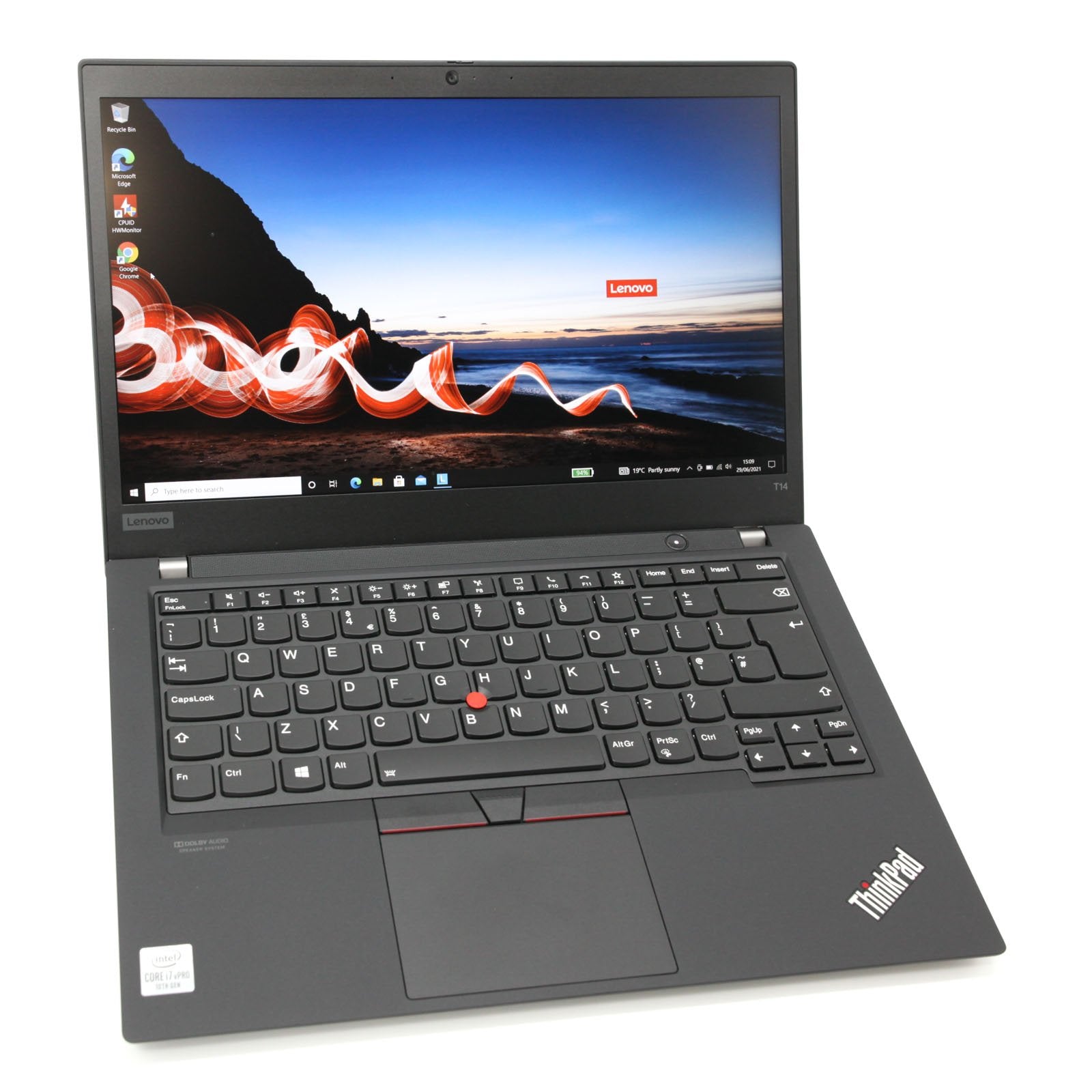 Lenovo ThinkPad T14 Gen 1 Laptop: Core i7-10610U vPro, 512GB, 16GB RAM, Warranty - CruiseTech