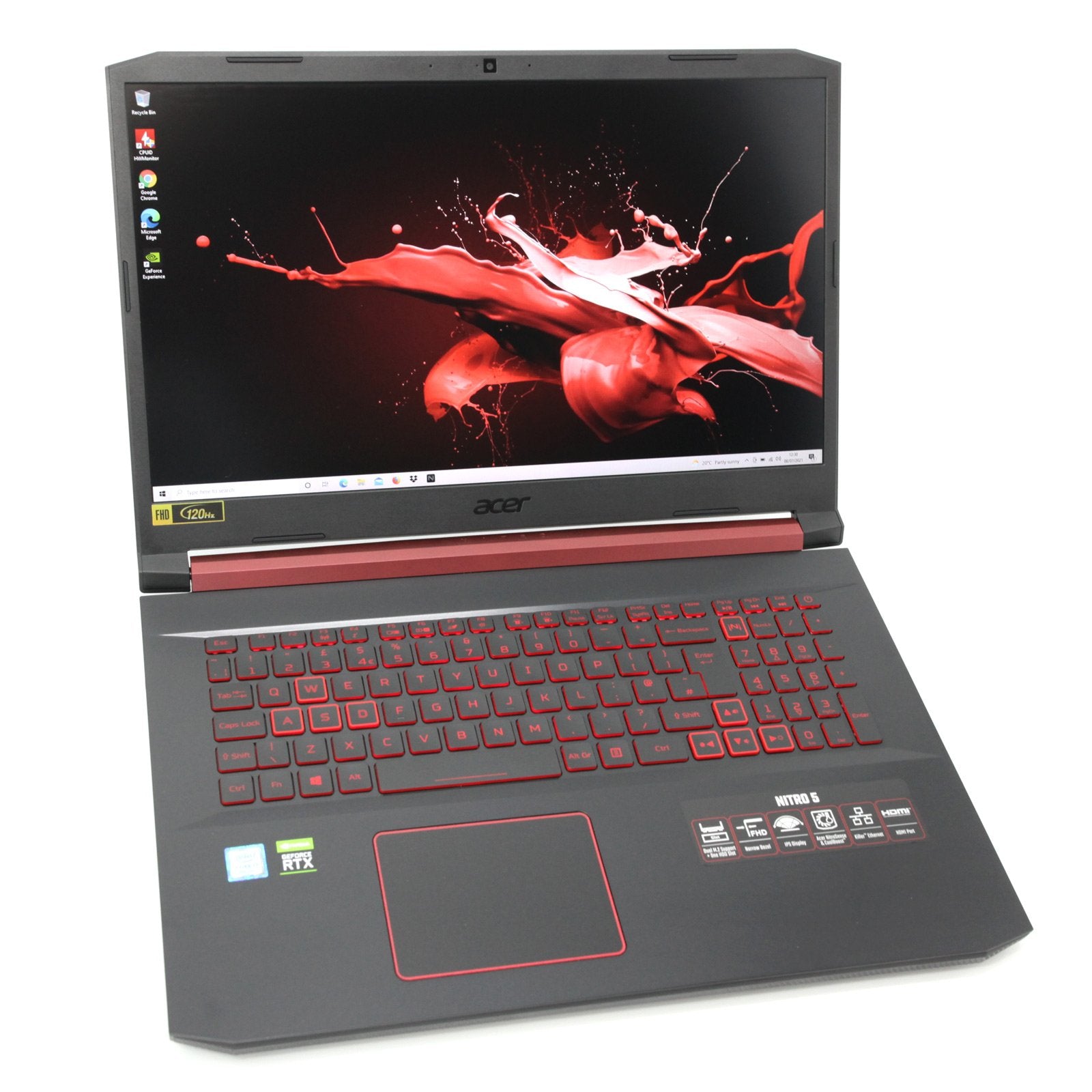 Acer Nitro 5 17.3" 120Hz Gaming Laptop: Core i7 9750H RTX 2060, 256GB Warranty - CruiseTech