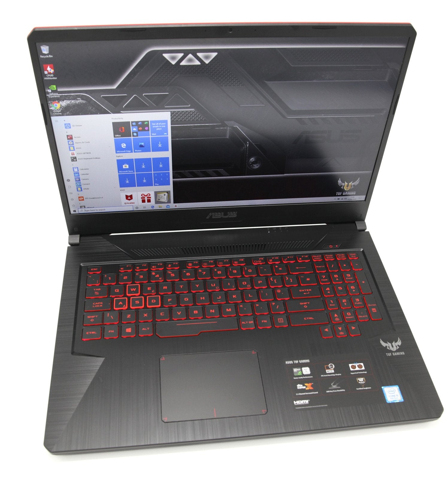 ASUS FX705GD 17.3" Gaming Laptop: I5-8300H, GTX 1050, 256GB+1TB, 8GB RAM - CruiseTech