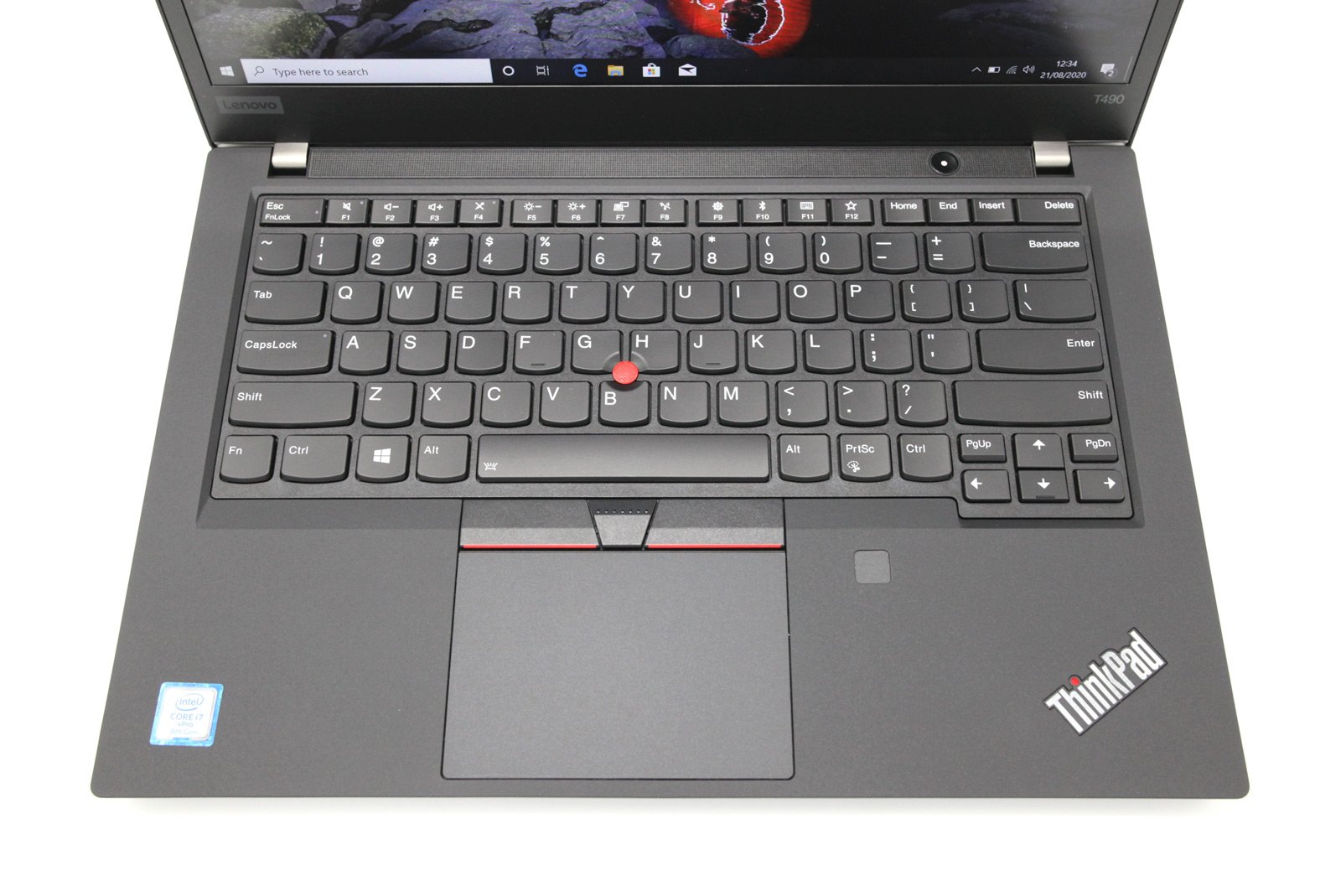 Lenovo Thinkpad T490 14" Laptop i7-8665U upto 4.8Ghz 256GB SSD 16GB RAM Warranty - CruiseTech