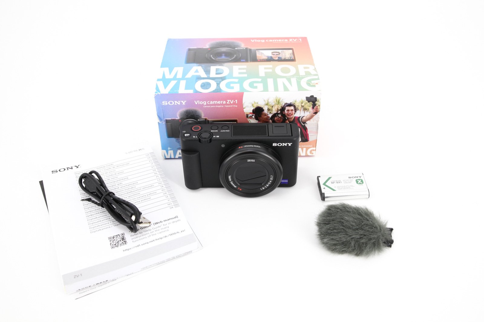 Sony Cyber-shot ZV-1 Compact Digital Vlog Camera, 20.1MP, 4K, Touch Warranty VAT - CruiseTech