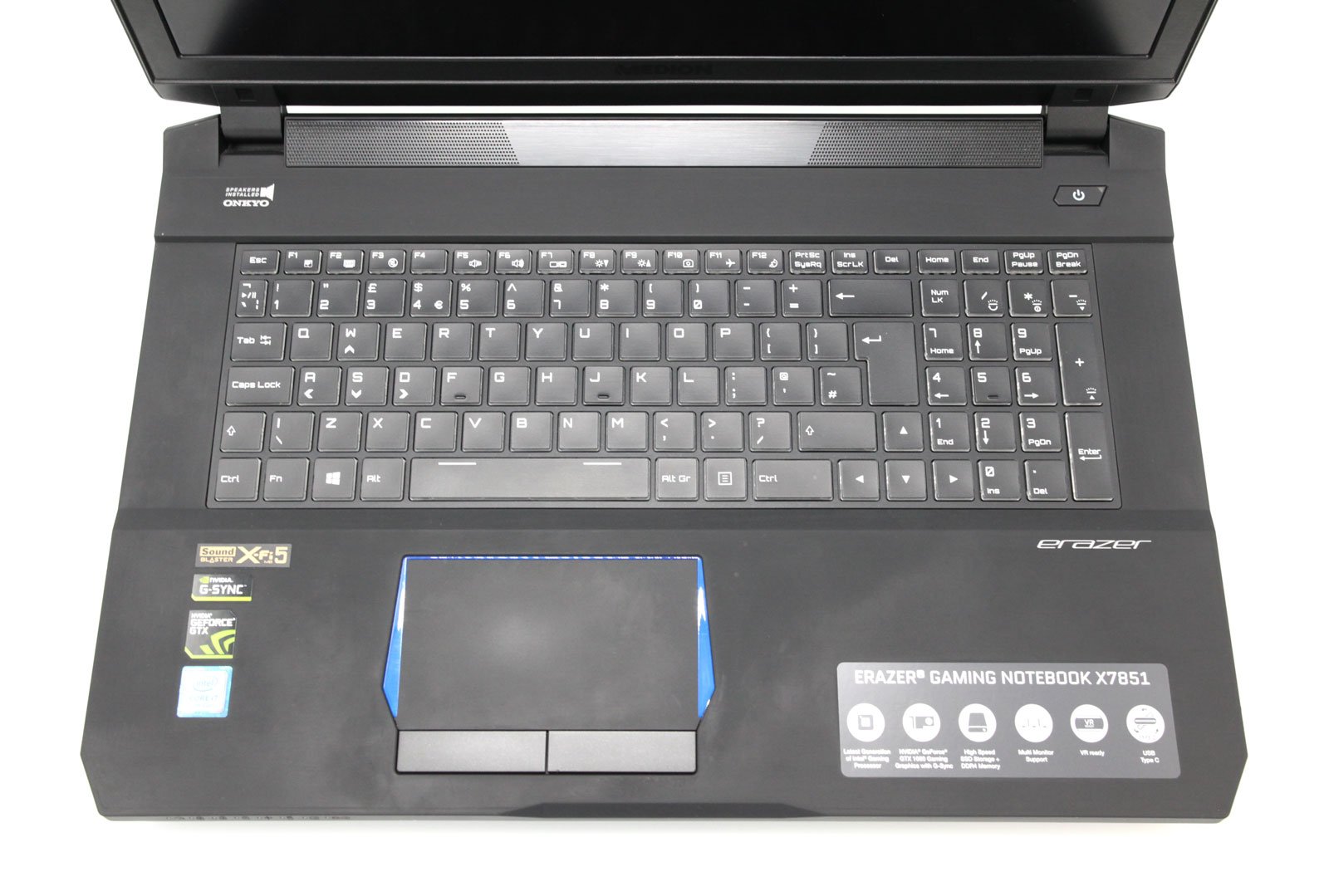 Medion ERAZER X7851 17.3" Gaming Laptop: Core i7, 16GB, NVIDIA 1060, 256GB+ HDD - CruiseTech