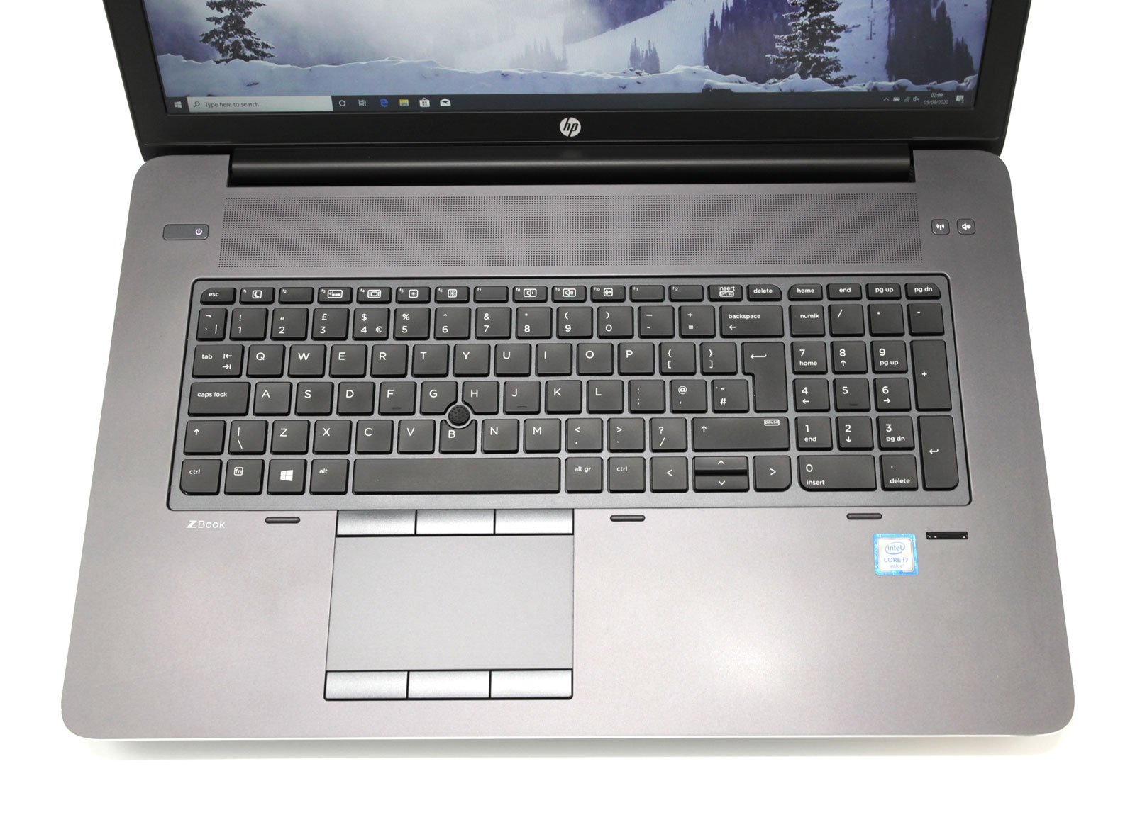 HP ZBook 17 G3 Laptop: Core i7-6700HQ 256GB SSD, M1000M, 16GB RAM, Warranty - CruiseTech