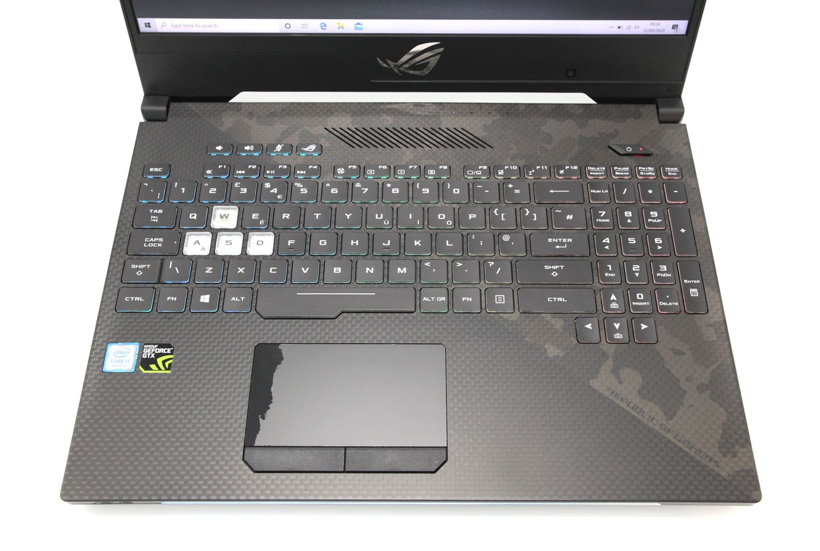 ASUS ROG SCAR II 15.6" 144Hz Laptop: Core i7-8750H, GTX 1070, 512GB SSD, 16GB - CruiseTech