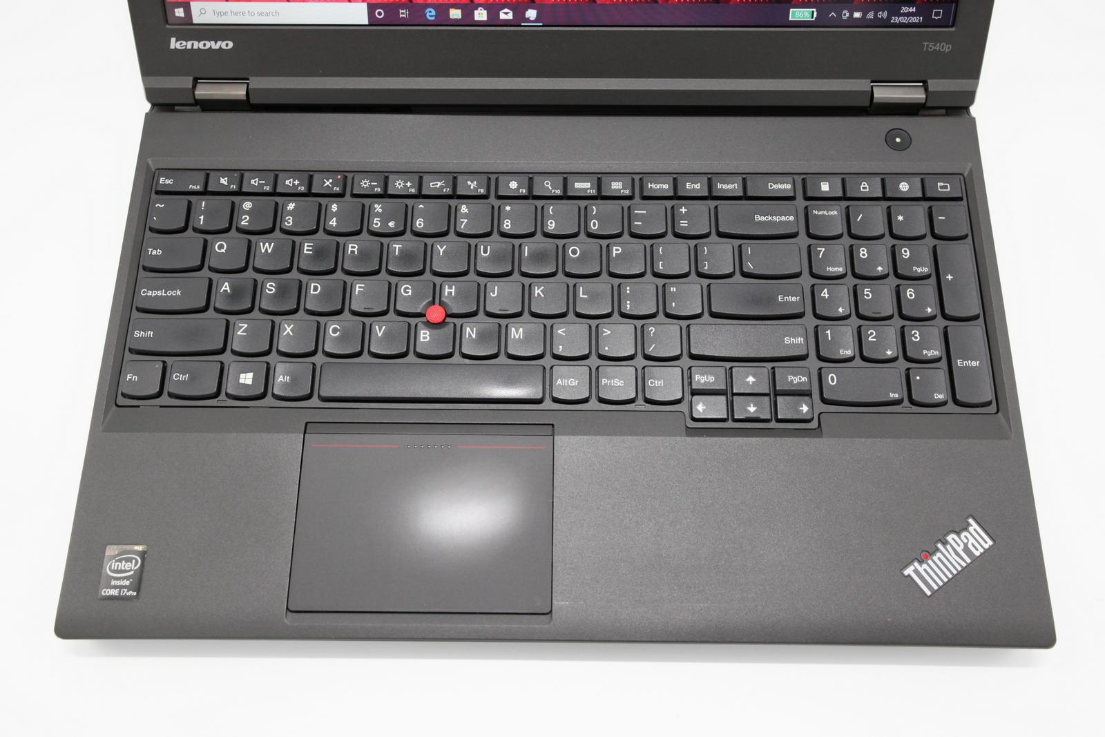 Lenovo ThinkPad T540P Laptop: i7-4800MQ 16GB RAM, 240GB SSD, NVIDIA Warranty VAT - CruiseTech