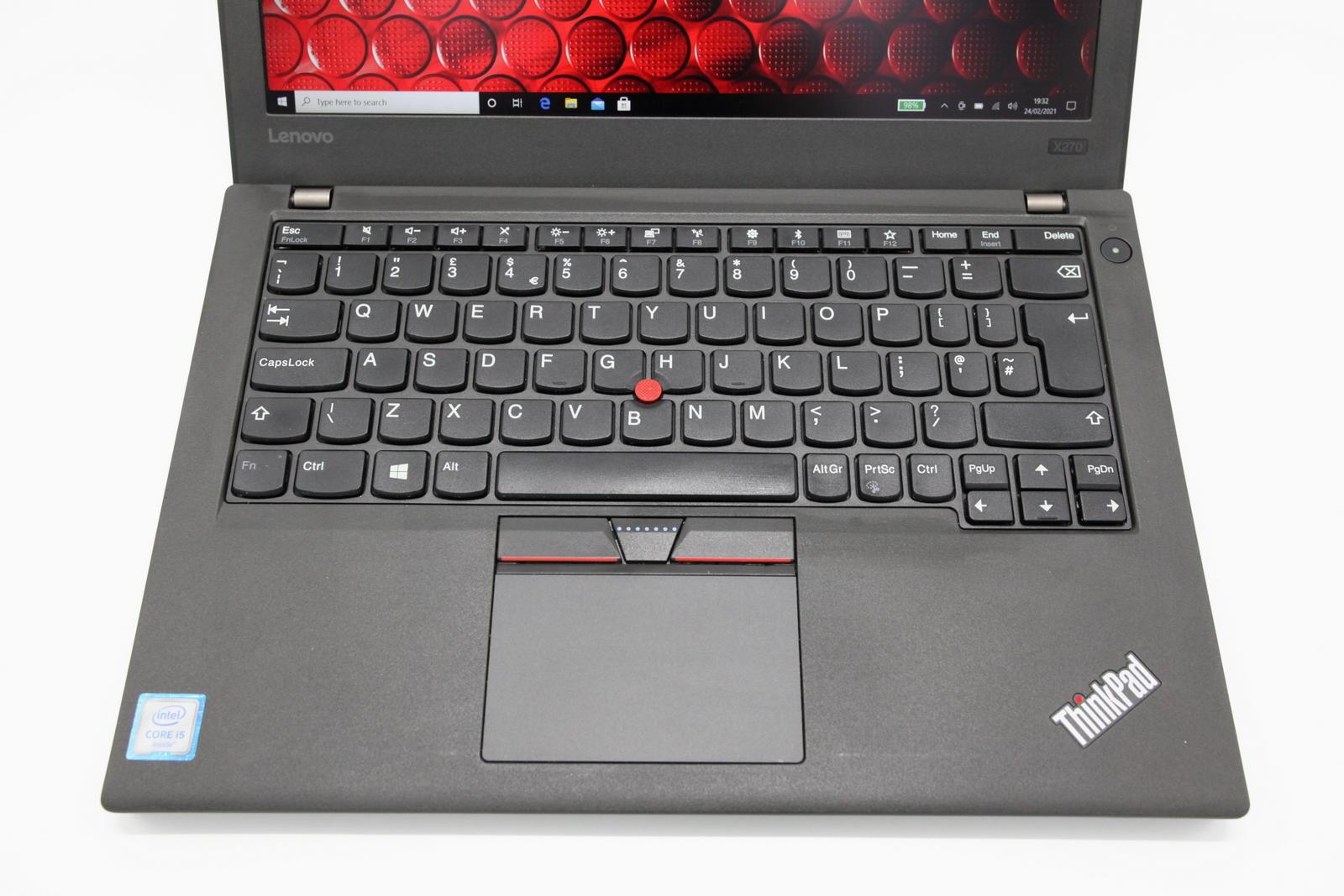 Lenovo Thinkpad X270 IPS Laptop: Core i5, 128GB 8GB RAM Warranty 1.3Kg VAT - CruiseTech