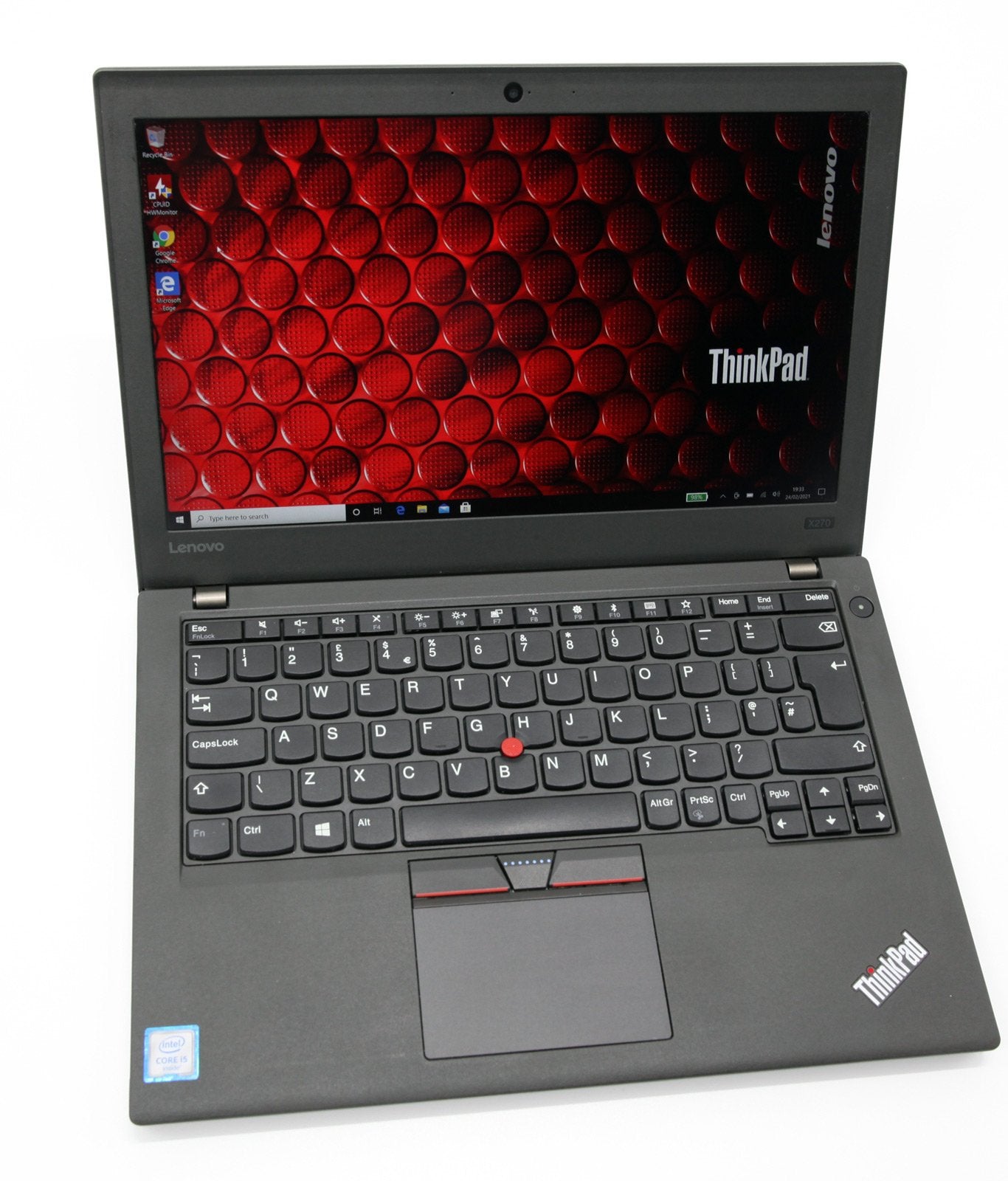 Lenovo Thinkpad X270 IPS Laptop: Core i5, 128GB 8GB RAM Warranty 1.3Kg VAT - CruiseTech