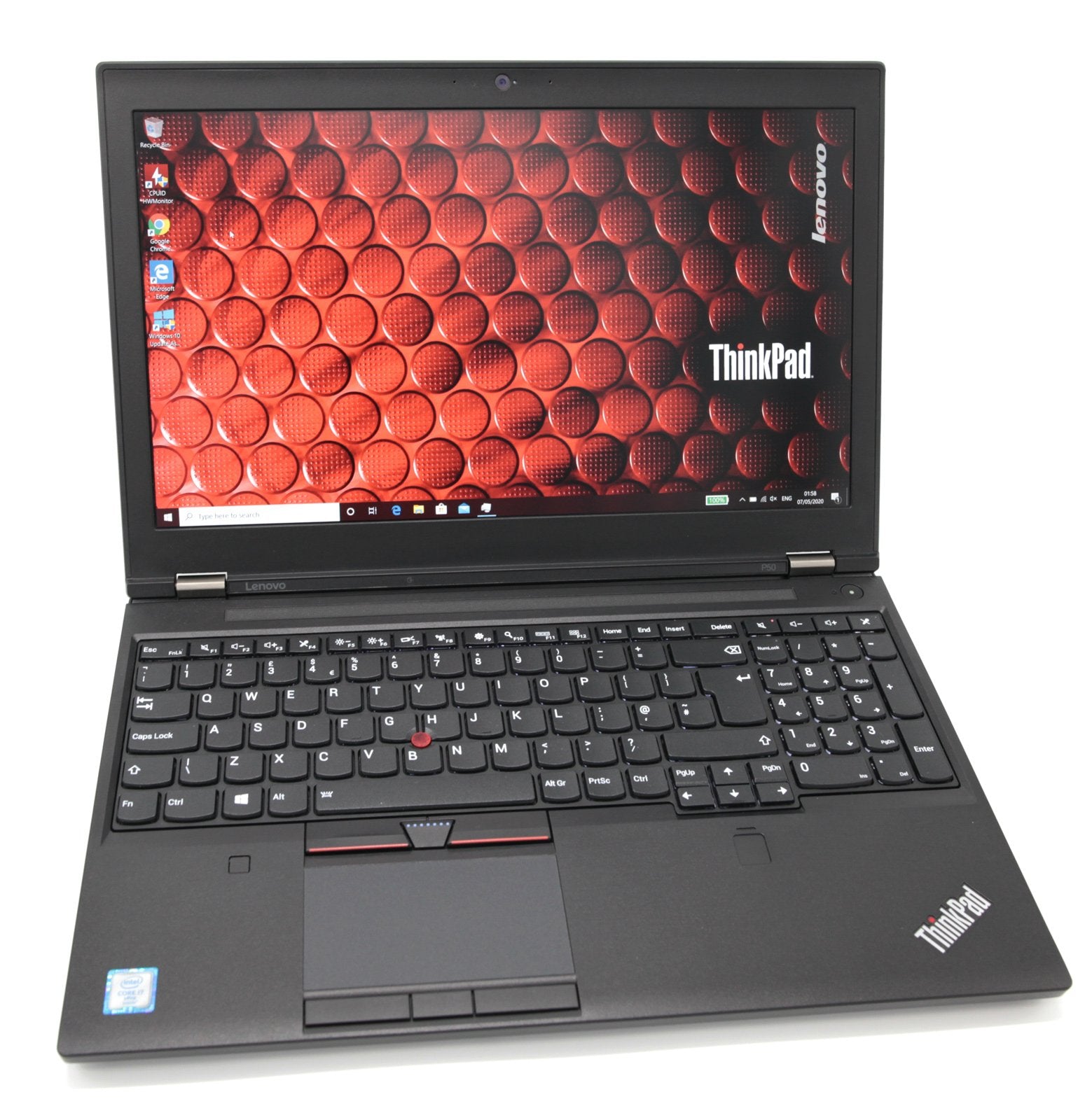 Lenovo Thinkpad P50 FHD Laptop: Core i7-6820HQ Quadro 256GB, 16GB RAM Inc VAT - CruiseTech
