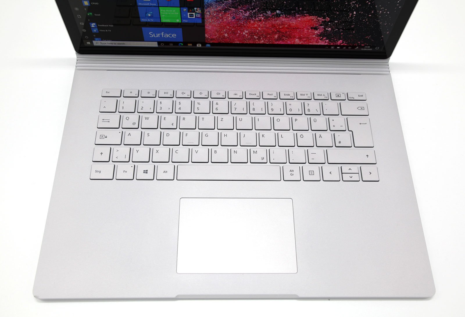 Microsoft Surface Book 2 15: Core i7-8650U, 16GB RAM, 512GB, GTX1060, QWERTZ Key - CruiseTech