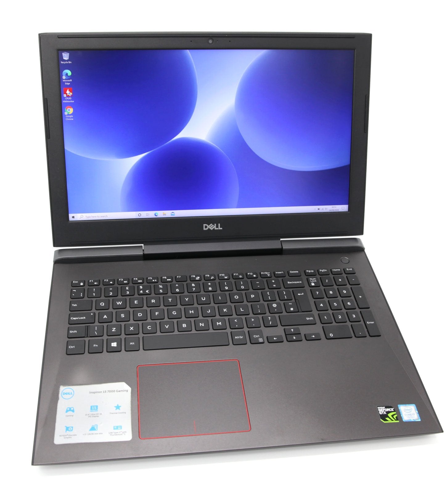 Dell 15 7577 4K Gaming Laptop: i7-7700HQ, GTX 1060 Max-Q, 512GB & HDD, 16GB RAM - CruiseTech