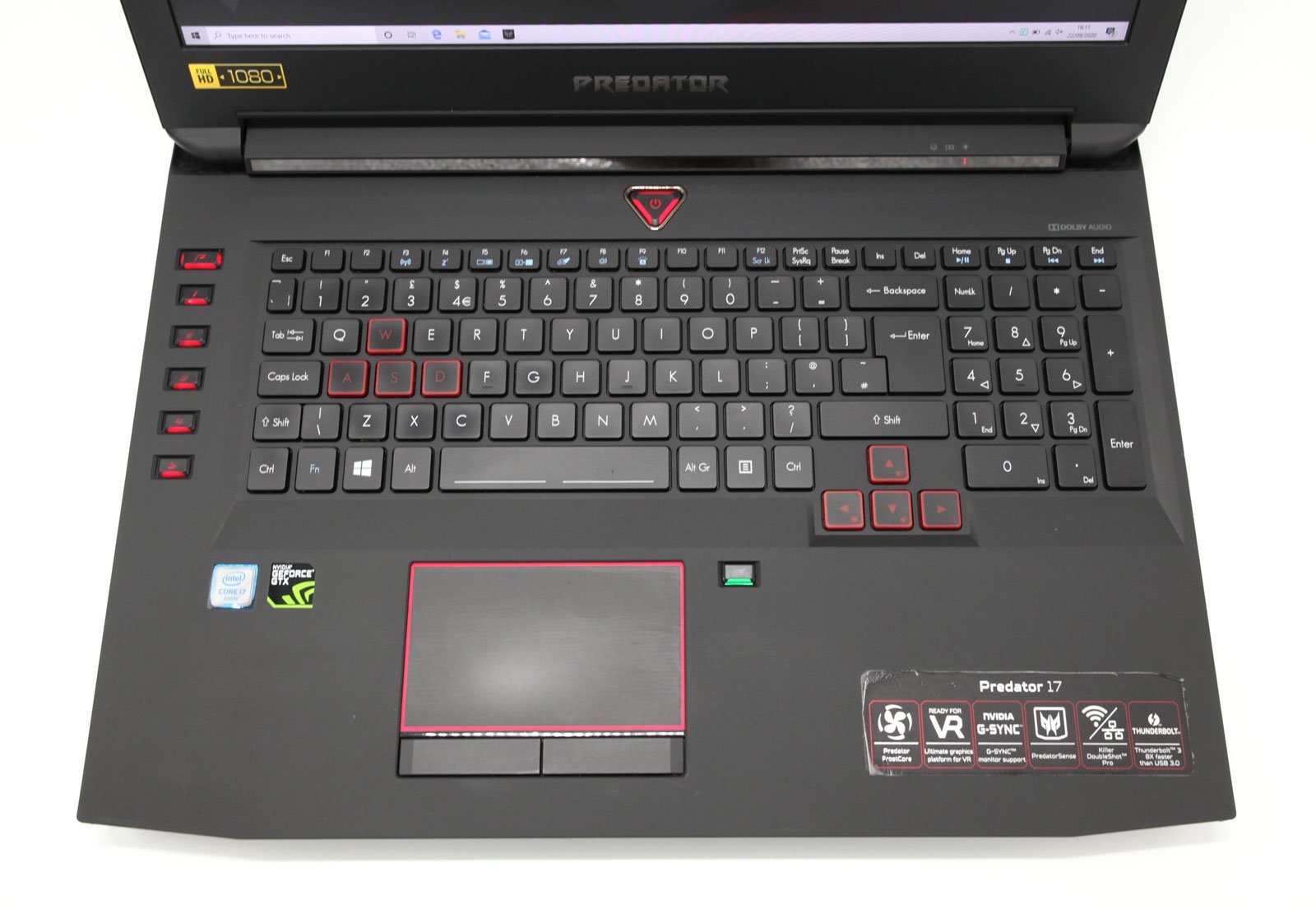 Acer Predator 17" Gaming Laptop: I7, GTX 1060, 16GB RAM, SSD & HDD, Warranty - CruiseTech
