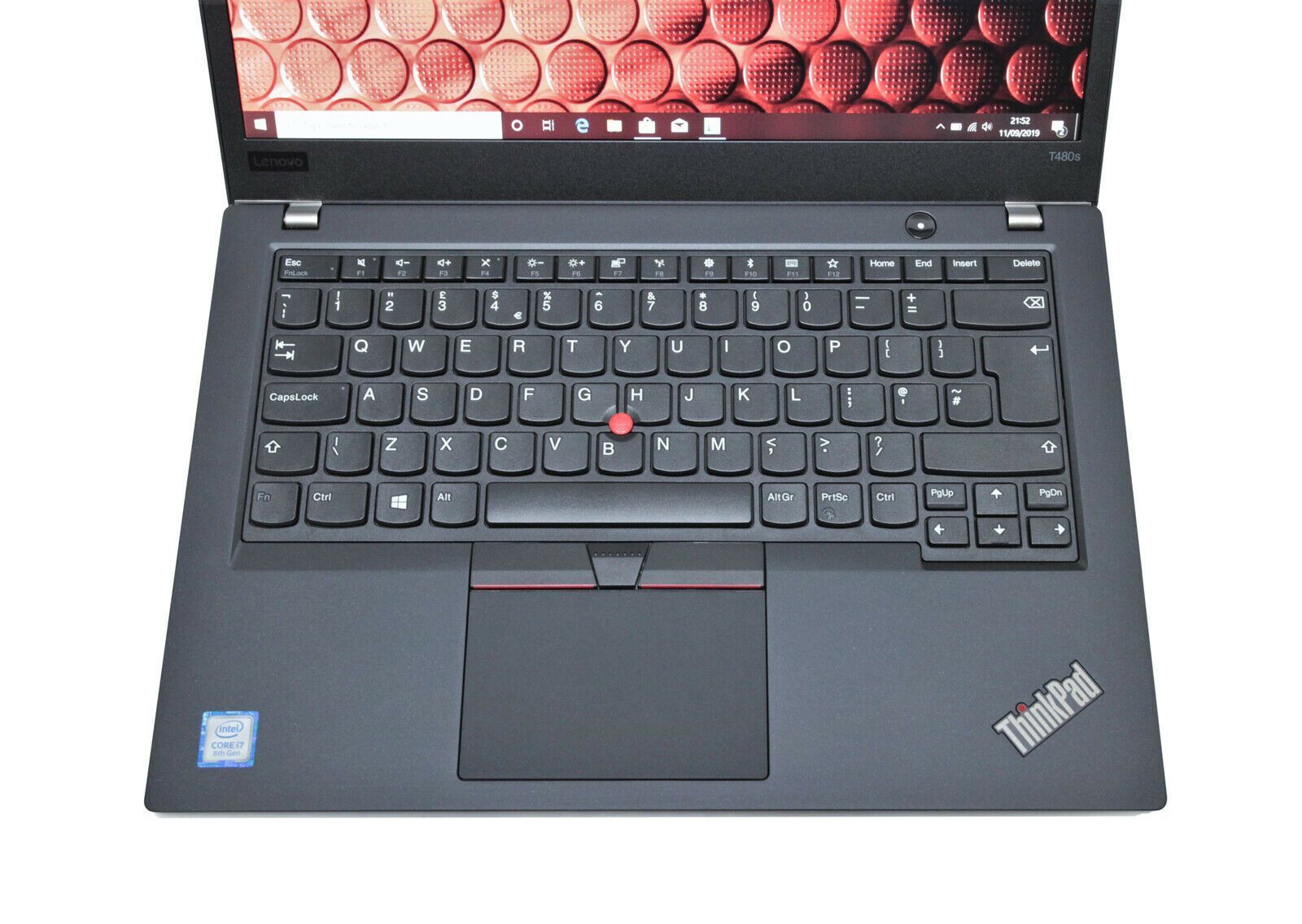 Lenovo Thinkpad 14" T480s IPS Laptop: 8th Gen Core i7, 512GB, 16GB RAM, Warranty - CruiseTech
