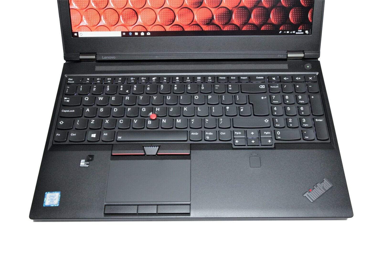 Lenovo ThinkPad P51 Workstation: Core i7-7820HQ, 16GB RAM, 256GB SSD, Warranty - CruiseTech