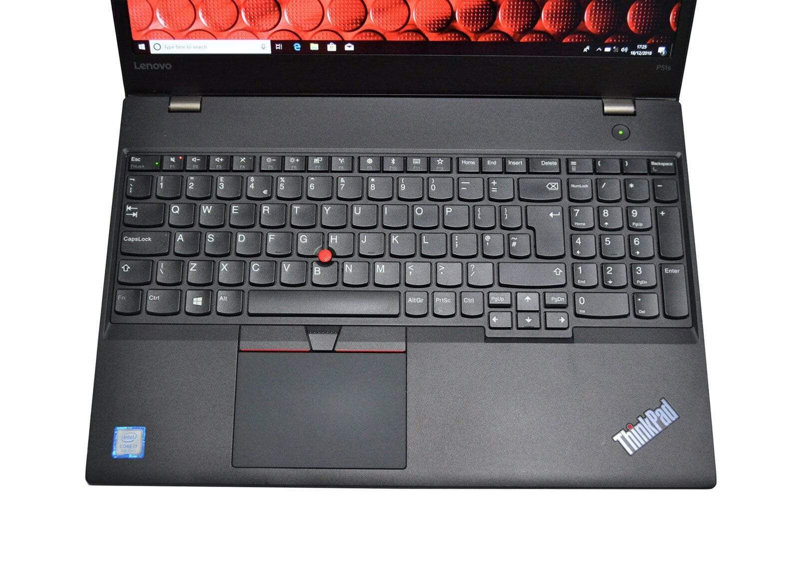 Lenovo ThinkPad P51s Laptop: Core i7-7500U, 16GB RAM, 256GB SSD, Warranty - CruiseTech
