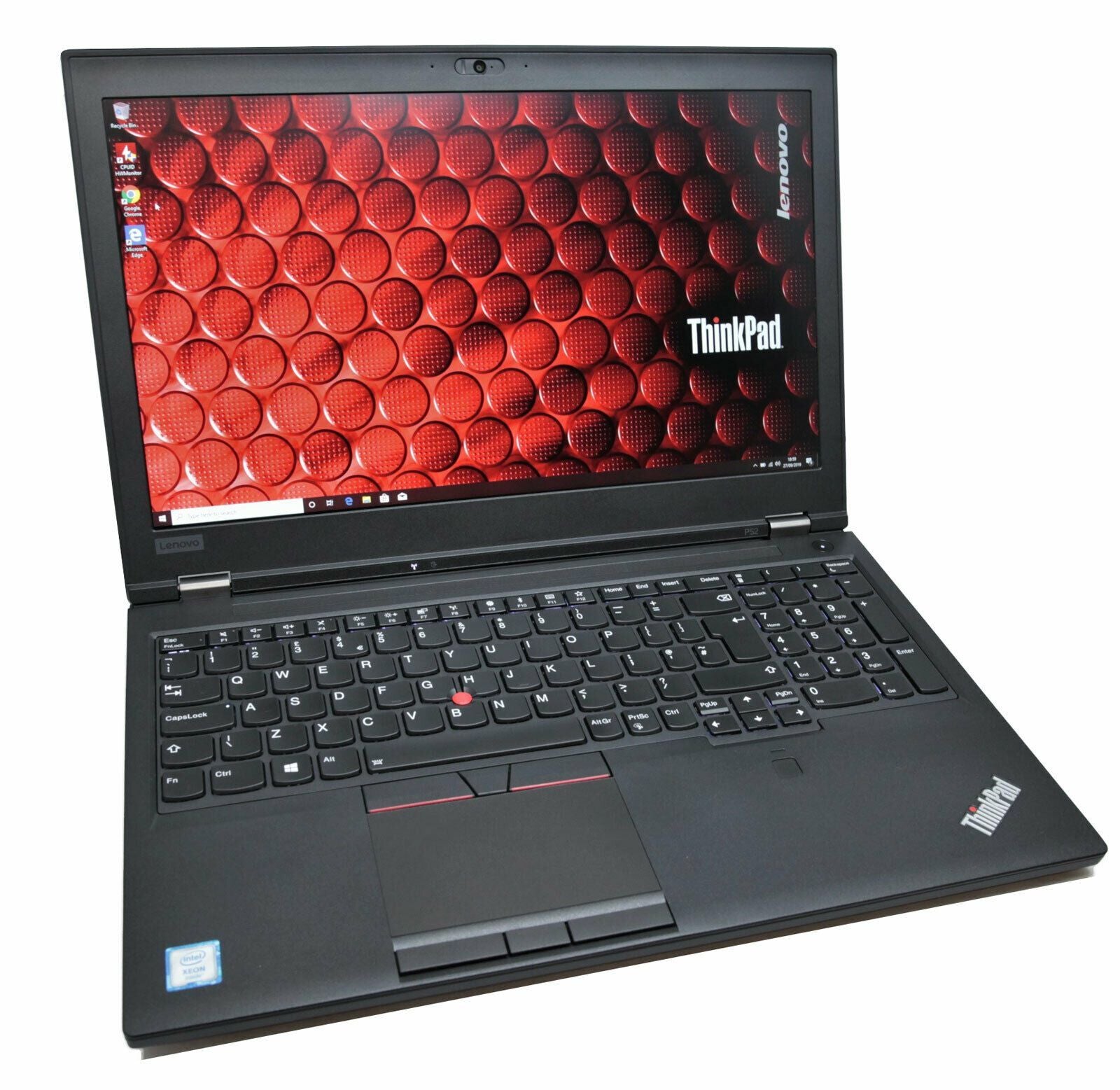 Lenovo ThinkPad P52 Mobile Workstation Laptop: 64GB RAM, 6-Core Xeon, 2x 512GB - CruiseTech