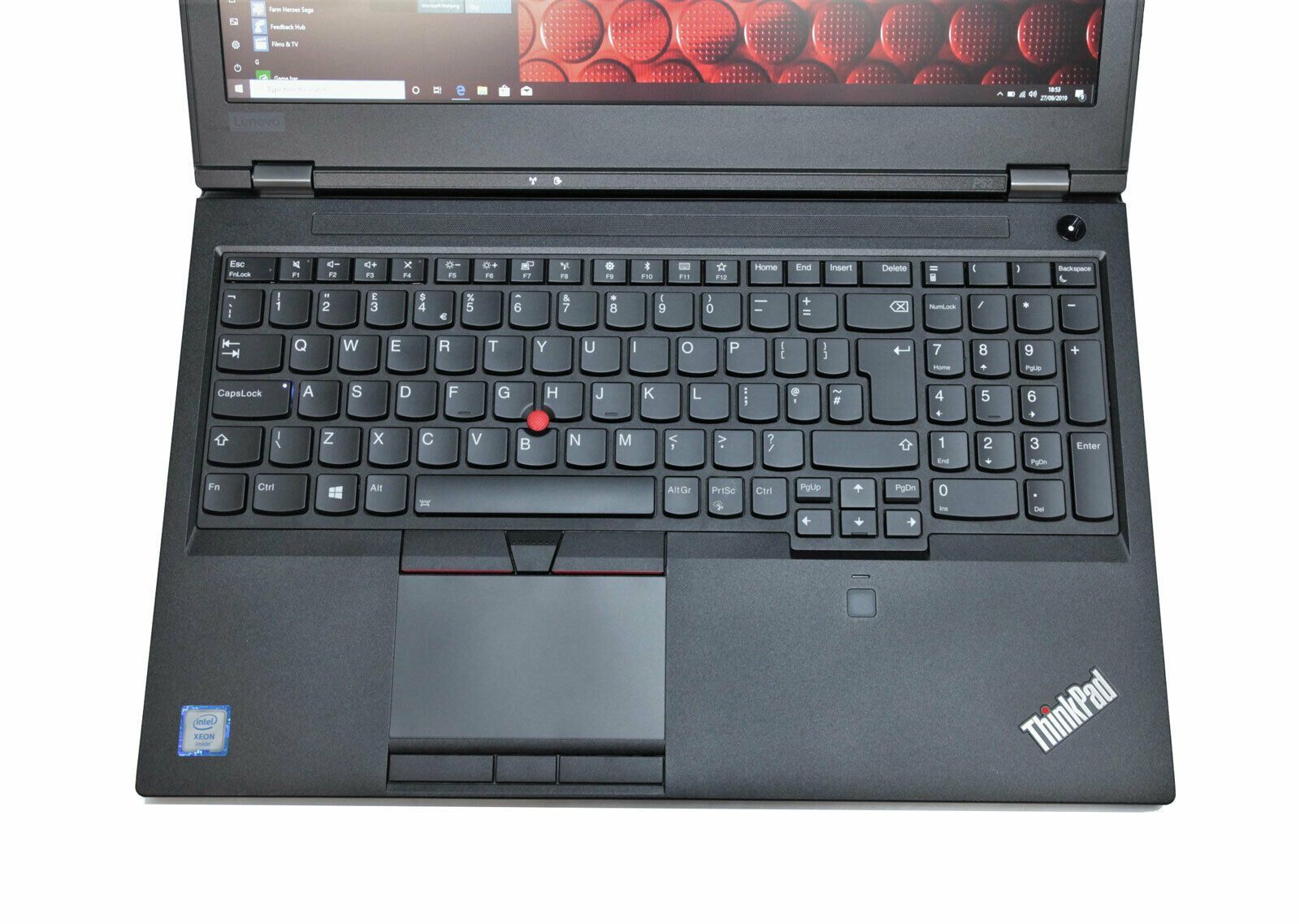Lenovo ThinkPad P52 Mobile Workstation Laptop: 64GB RAM, 6-Core Xeon, 2x 512GB - CruiseTech