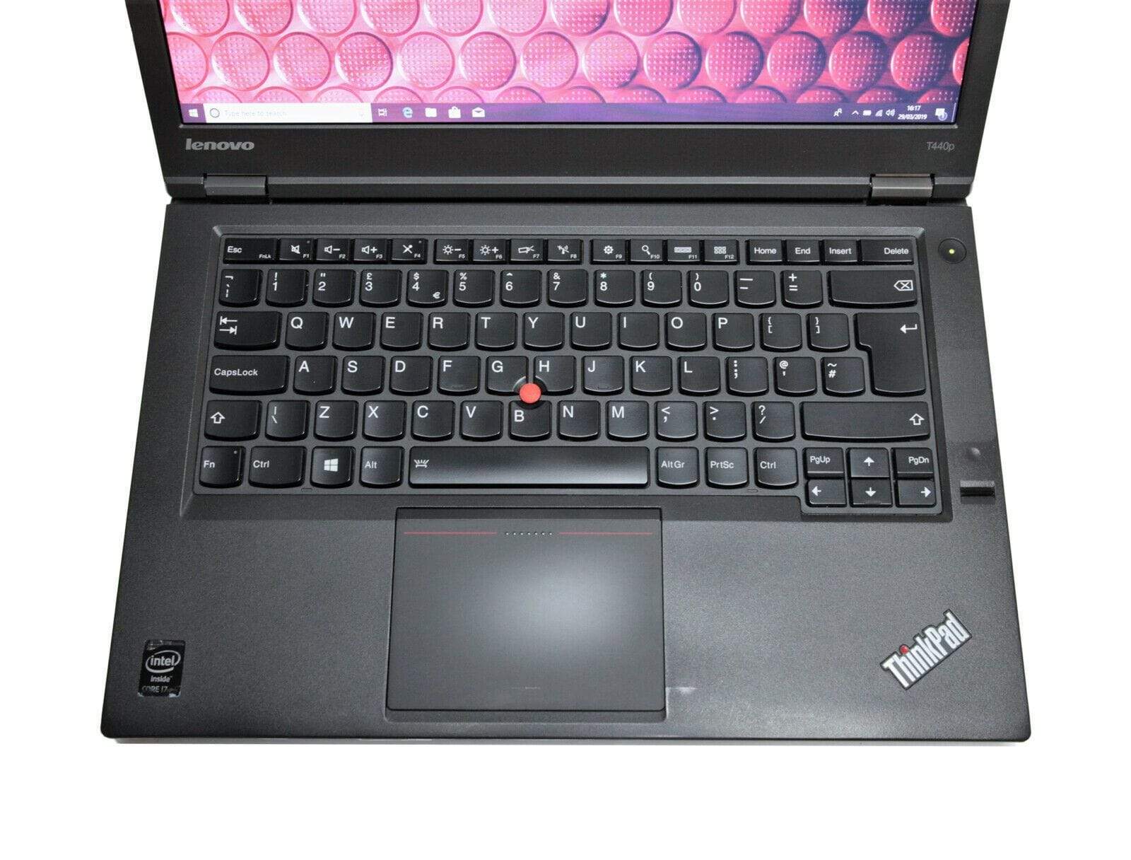 Lenovo ThinkPad T440P 14" Laptop: Core i7-4600M, 12GB RAM, 240GB, Backlit Key - CruiseTech
