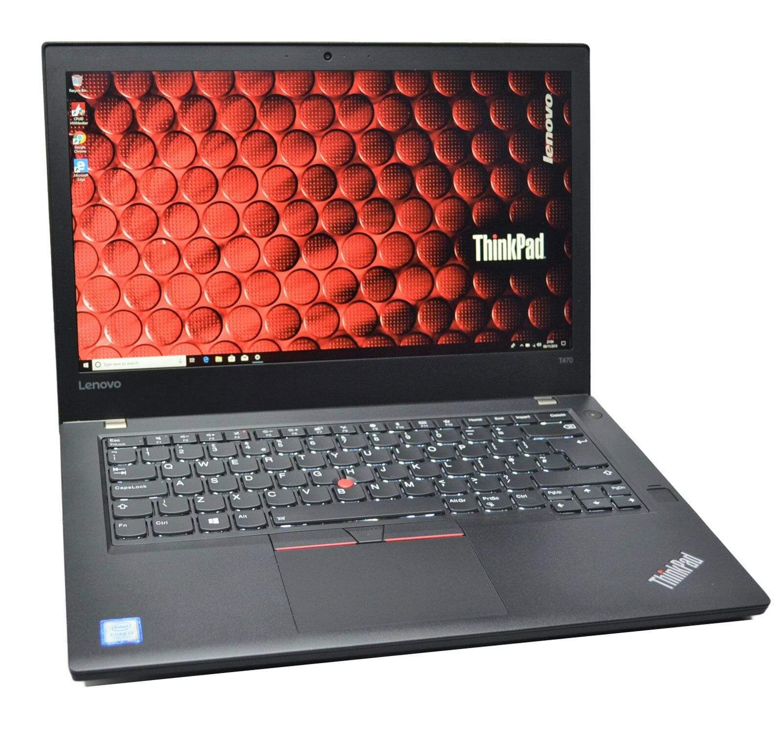 Lenovo Thinkpad T470 FHD IPS Laptop: Core i7-7500U, 16GB, 256GB SSD, Warranty - CruiseTech