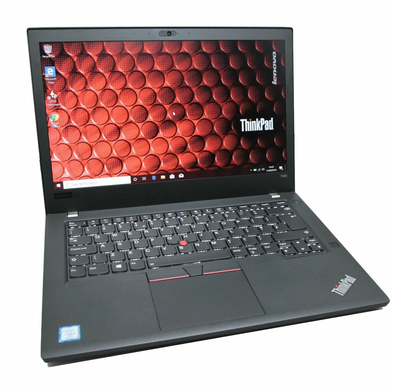 Lenovo Thinkpad T480 IPS Laptop: Core i7-8650U, 512GB SSD, 16GB RAM, Warranty - CruiseTech