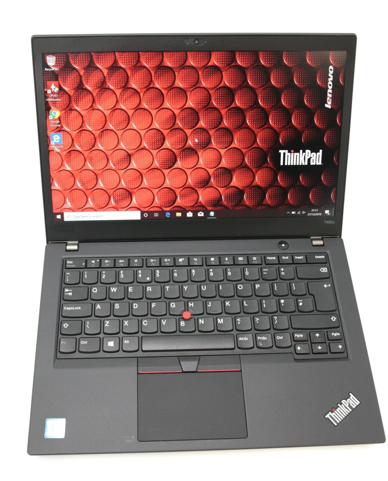 Lenovo Thinkpad T480s IPS Laptop: Core i7-8550U, 512GB SSD, 16GB RAM, Warranty - CruiseTech