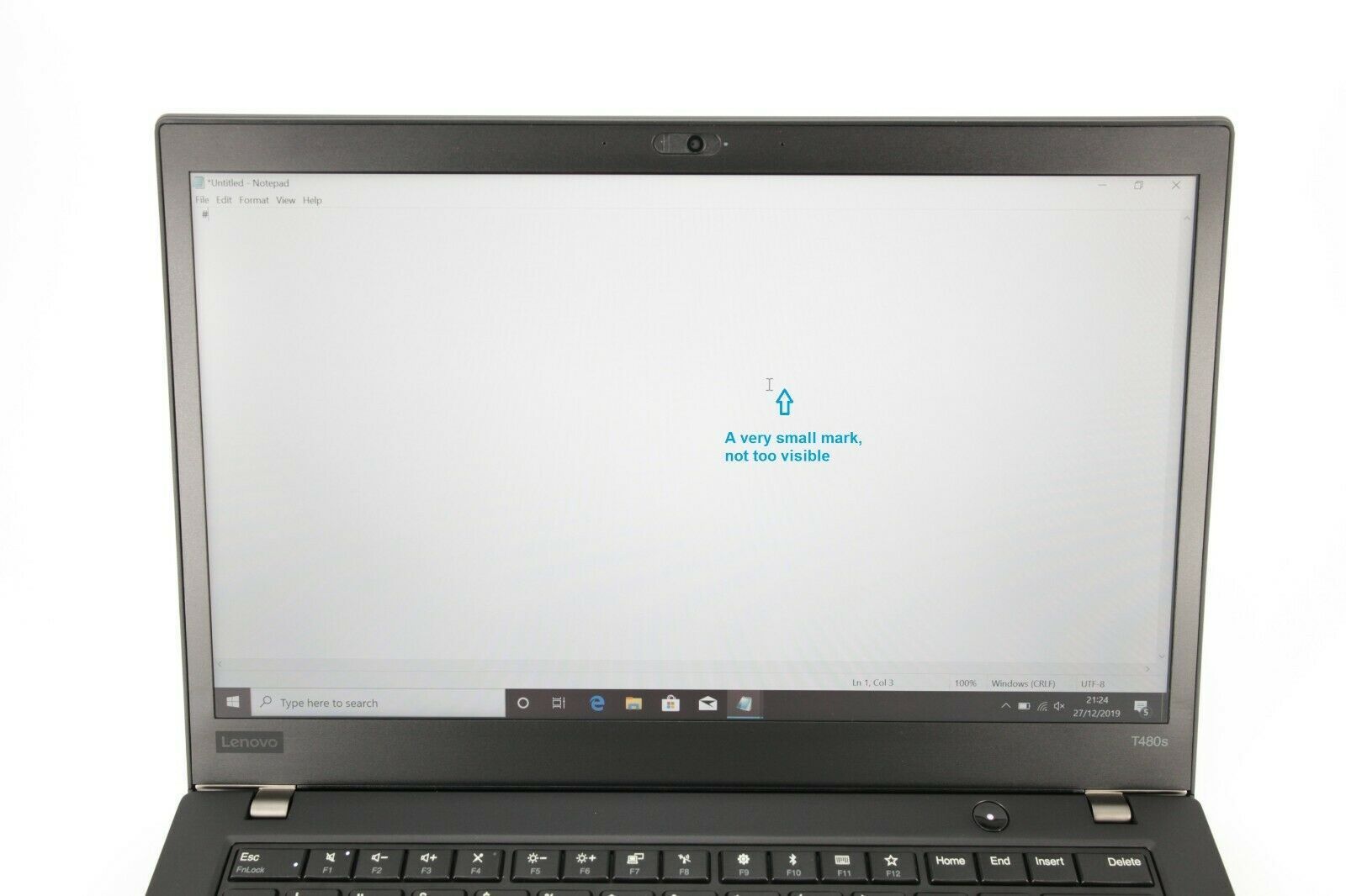 Lenovo Thinkpad T480s IPS Laptop: Core i7-8550U, 512GB SSD, 16GB RAM, Warranty - CruiseTech