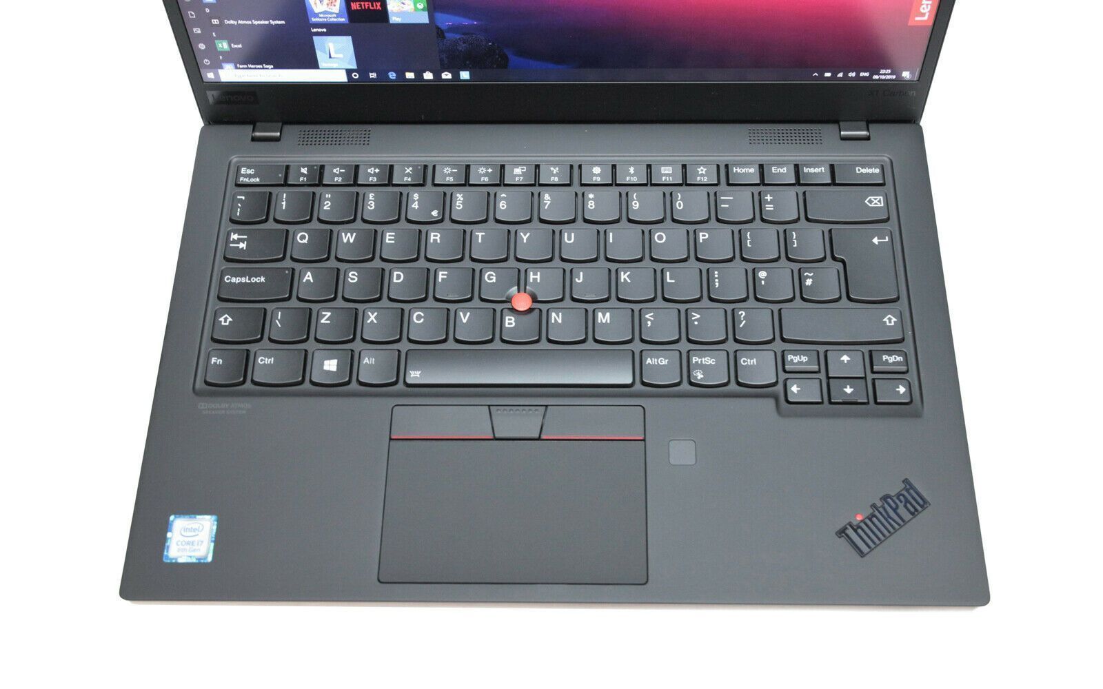 Lenovo Thinkpad X1 Carbon 7th Gen (2019): Core i7-8656U, 256GB, 16GB RAM, Warranty, VAT - CruiseTech