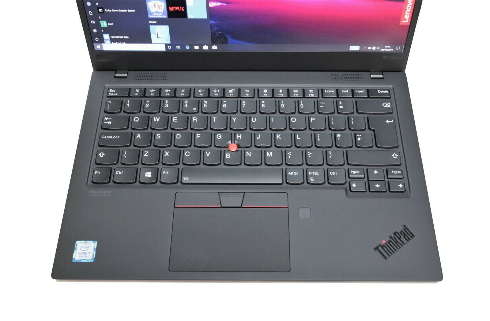 Lenovo ThinkPad X1 Carbon 7th Gen WQHD Laptop (2019): Core i7-8656U, 512GB 16GB - CruiseTech