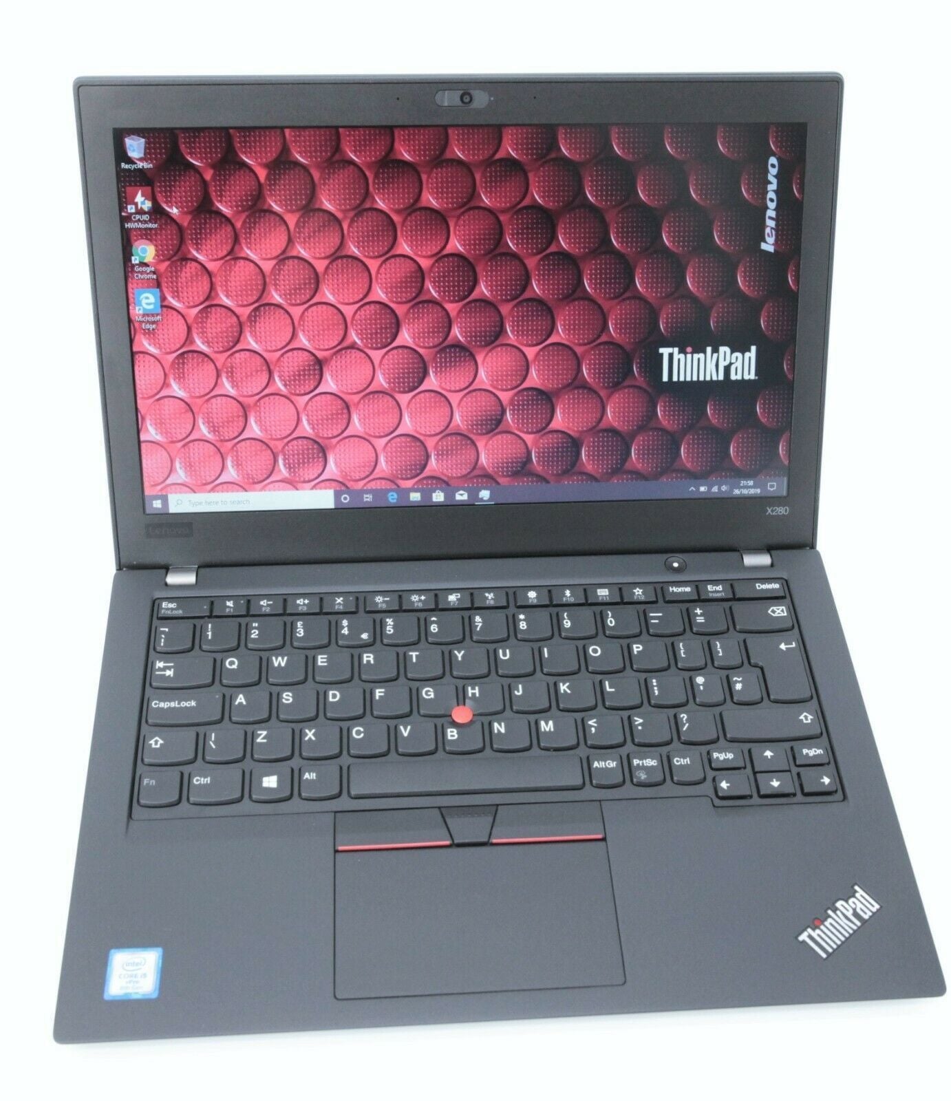 Lenovo Thinkpad X280 Laptop: 8th Gen i5, 256GB, 8GB RAM, Warranty, 1.2Kg, VAT - CruiseTech